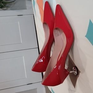 8.5 Kate Spade Engine Red Heels